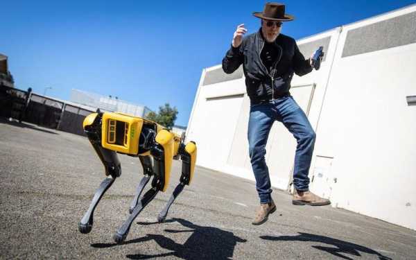 波士顿动力研发出会说话的导游机器狗