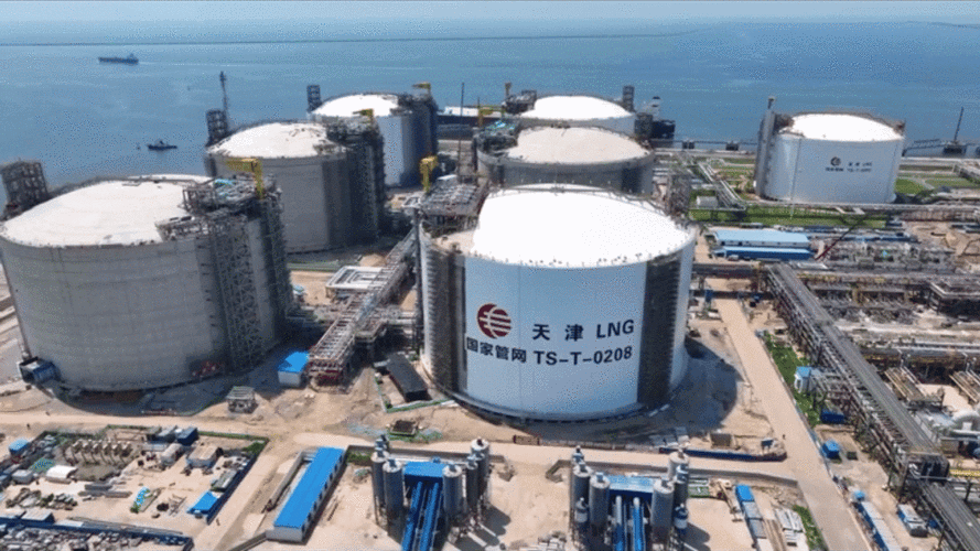 天津LNG外输管道投产成功